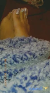 Littleebonyfeet - My man s just walked out here with the fattest bulge