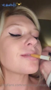 Smokingprincessof - Early river day with your Smoking Princess