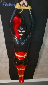 Portraitofperversion - One of my favorite outfits mask latex boots