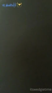 Itswedgietime - While SupremeWedgie was fixing our leaky faucet I