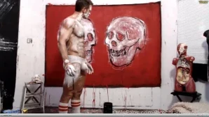 Brentrayfraserfree - Bought a neon pink full body fishnet outfit and