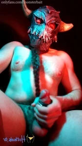 Monsterbait - Having orc tusks can be fun and just a pair of