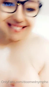 Doomednympho - Daddy gives me a facial His nut was small because I