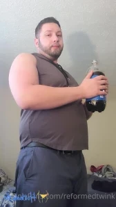 Reformedtwink - Five guys stuffing and bloat part 2