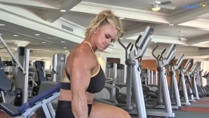 Aleeshayoung - Here s a look at an intense workout and posing session