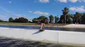 Surfwithclaire - Had fun trying this hard top longboard It was a