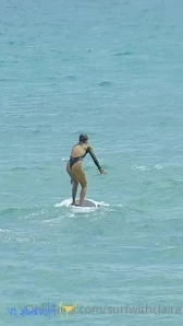 Surfwithclaire - I love surfing my home beach because it s shallow and