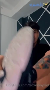Tattooboyfeet - Twinks Boy feet Me and guixfeetof we were at our part 1