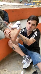 Tattooboyfeet - me tattooboyfeet And my friend feetokyoo who will be