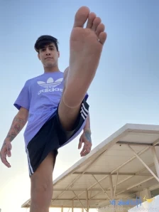 Tattooboyfeet - ggboyfeet footjob me