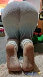 Foot_fantasy - Sparkly Orange pedi