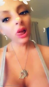 Taystevens - naughty white lingerie oiled up in the shower dildo fuck