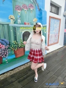 Sexywife_nina - 最近微發福 難得的公園涼亭 露臉 part 12