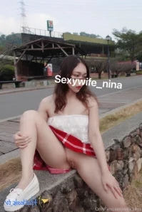 Sexywife_nina - 被一個中年微胖大叔粉絲抓到 part 12