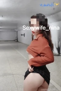 Sexywife_nina - 被一個中年微胖大叔粉絲抓到 part 13
