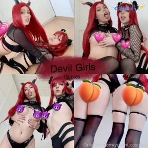 Yukimi_cosplay_ - Time to rip of this fishnet from me part 12