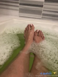 Fetishblonde - Sexy close ups of my soft soles high arches and long