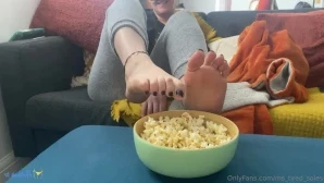 Ms_tired_soles - A photo before I groomed my sweaty tired feet which