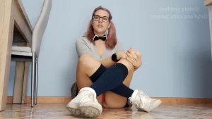 Masmr - Dirty sock Just grey ankle sock