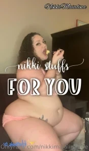 Nikkimaialinafree - I ve been feeling so flabby lately I just nbsp had