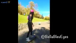 Bellableueyes - Fuck me friday or I ll fuck you vid of me riding dick