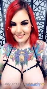 Gabbymonroe - Just sent a dm in this sexy kiss lingerie you can t see 