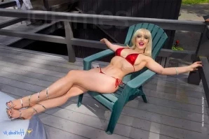 Thecalendargirl - Hi Chillin in my dressing room part 2
