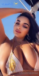 Christinaenaa - Sending this full video to your dms at 6 30 pm so part 3