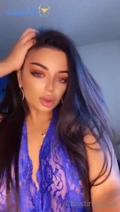 Christinaenaa - Sending this full video to your dms at 6 30 pm so part 4