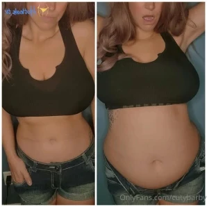 Cutybarby - Vore belly part 2