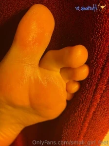 Small_girl_feet - Selfworship with my socks still on 2 19 long video