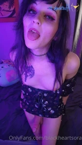 Blackheartsora - be honest would you suck my dick if i asked nicely