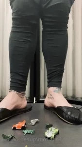 Monkey_solez - Pantyhose kitty play