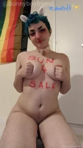 Bunnyboyfriend - 9 mins making myself squirt three times and fucking