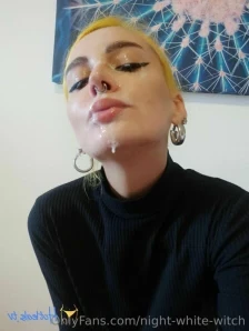 Night-white-witch - Happy New Year I wish you to jerk off to me and my