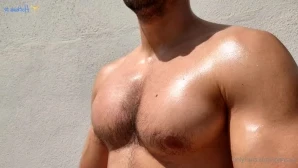 Gymsaul - Adding Oil on my Muscles aftera Long Heavy Workout More part 3