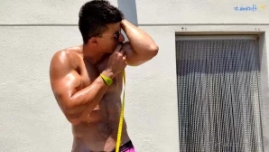 Gymsaul - IMPRESSIVE definition amp Muscle Control Flexing Biceps from part 4