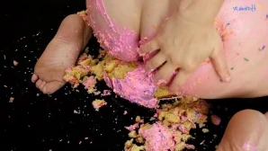 Darladevoursyou - Working myself with my hitachi wand while my titties part 34