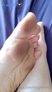 Longfootlola - A quick sock shot pre hike How stinky do you think I part 5