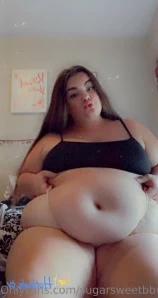 Sugarsweetbbw - A big fat girl with even bigger burps