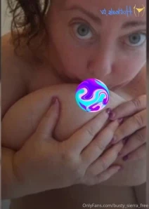 Busty_sierra_free - Boob Show Watch me jiggle and lick my L cups for part 3