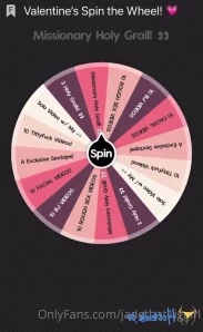 Jadethat1iggirl - Valentine s Spin the Wheel I just realized I haven t