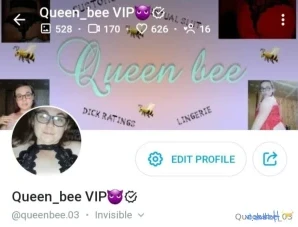 Queenbee_03 - I have created a snapchat just for chatting Benefits 1 part 3