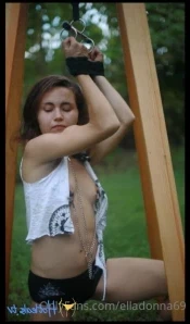 Petite_powerhouse - My first flexing pics I took p 4 years ago I think