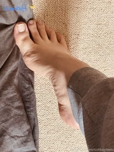 Softboyfeetx - Natural french tips