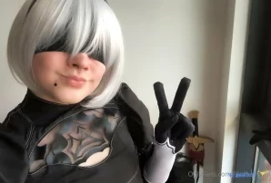 Femboyfatal - How cute will this 2B cosplay look on me I ve been dying