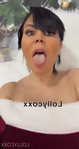 Lollycoxx - My you getting your cock out look along with a nip slip - 