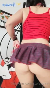 Stefaquinn - Sesión de fotos con plug anal