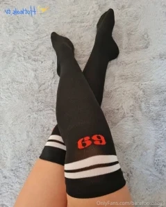 Barefootbaby1 - Taking my gym socks off crappy day today could do with