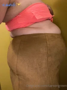 Carsongreen - I can t believe how huge I feel omg It feels like my